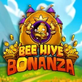 Bee Hive Bonanza slot logo by NetEnt at AllySpin Casino