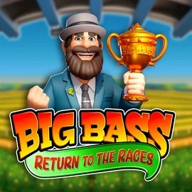 Big Bass Return to the Races slot icon by Pragmatic Play, available at AllySpin Casino