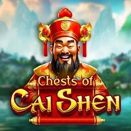 Chests of Cai Shen slot icon by Pragmatic Play, available at AllySpin Casino