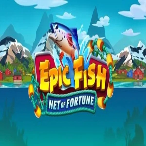 Epic Fish Net of Fortune by Quickspin, showcased at allyspinn.fr – game logo