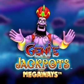 Genie Jackpots Megaways slot visual from Blueprint Gaming available on allyspinn.fr
