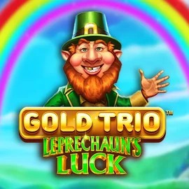 Gold Trio Leprechaun's Luck logo by Playtech AllySpin Casino