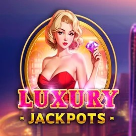 Luxury Jackpots logo by Triple Cherry AllySpin Casino