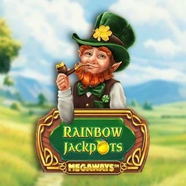 Rainbow Jackpots Megaways game by Red Tiger Gaming – logo hosted on AllySpin Casino