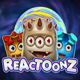 Reactoonz logo by Play'n GO AllySpin Casino